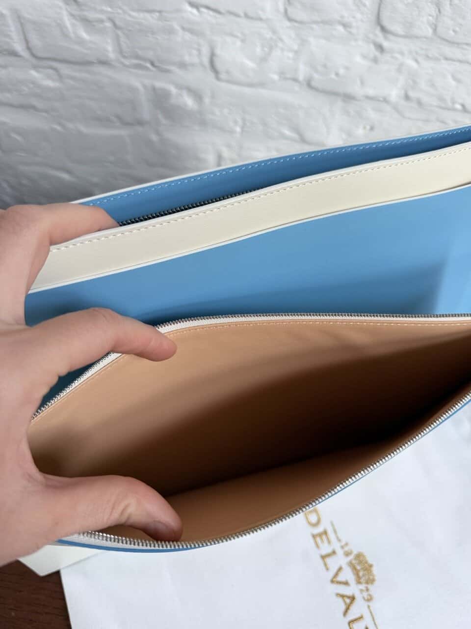 Magritte Portefeuille The Sensitive Chord Trompe l'Oeuil - NIEUW - Afbeelding 7