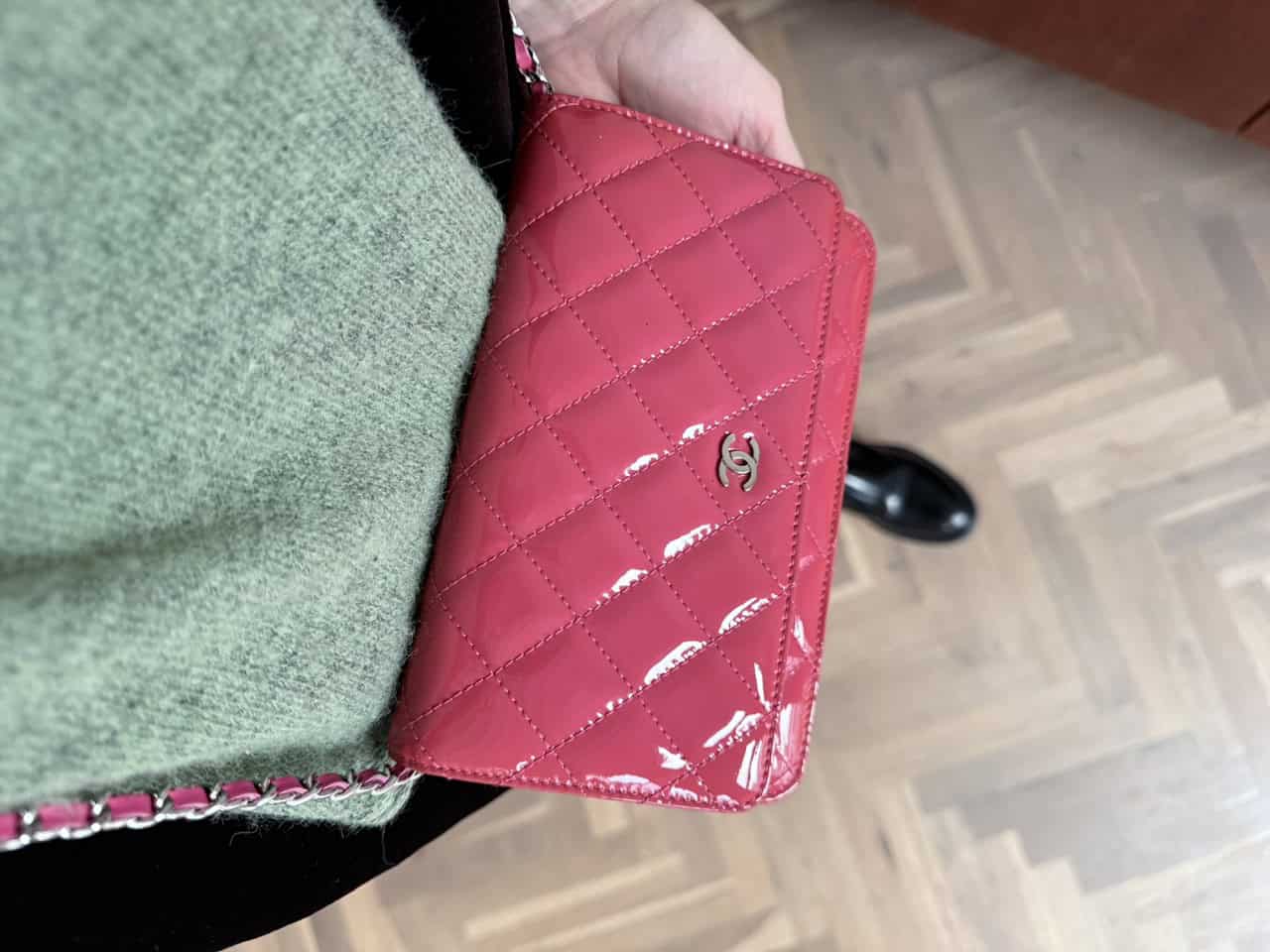Chanel WOC Patent Pink - NIEUW - Afbeelding 4