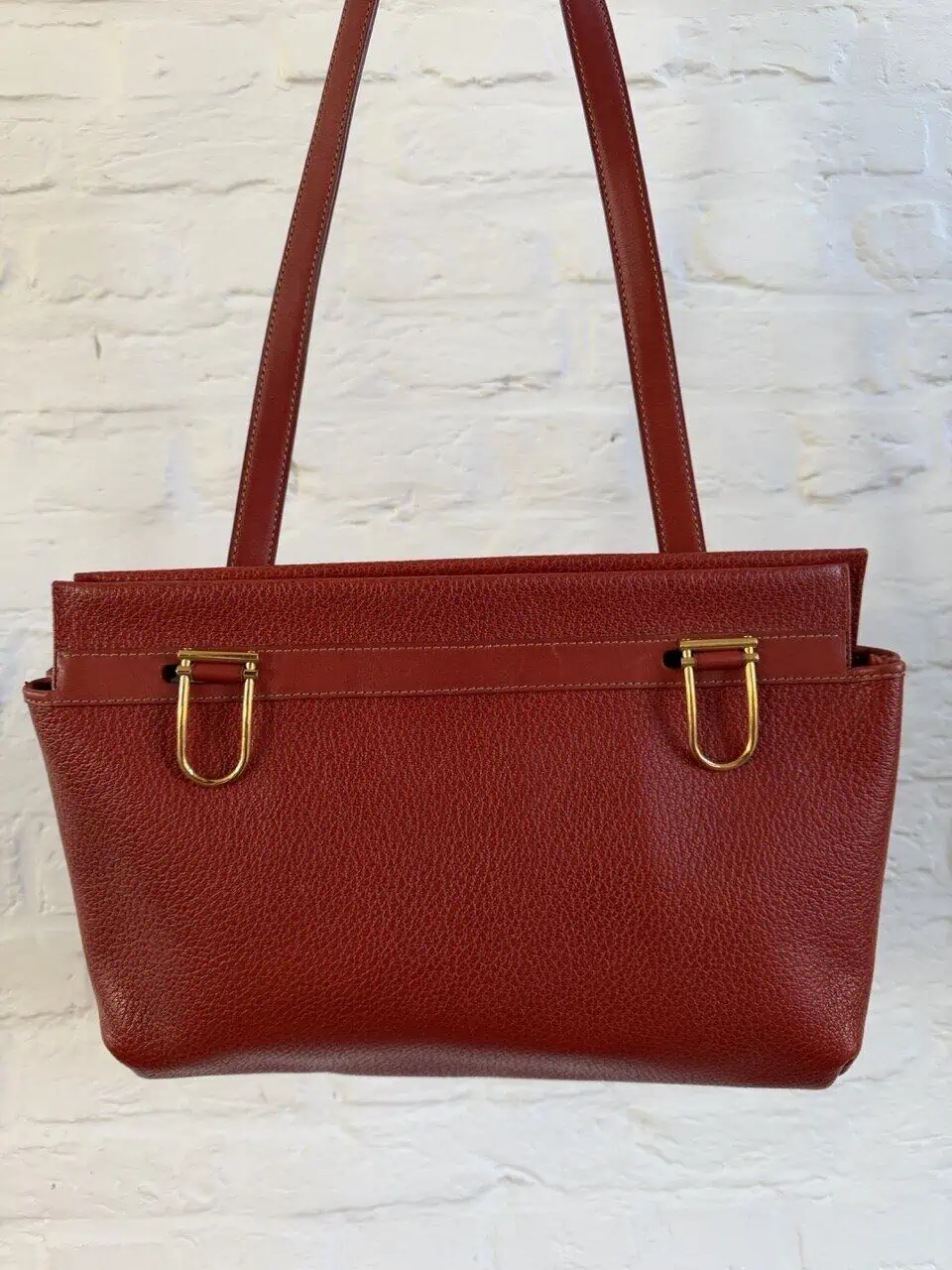 Schoudertas in Brique - Afbeelding 15