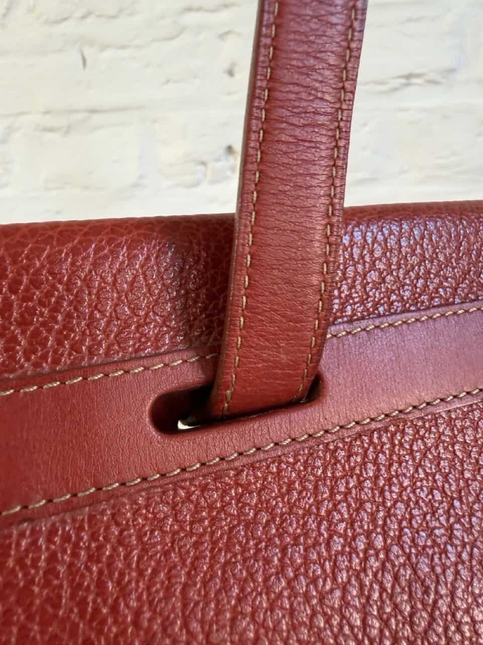 Schoudertas in Brique - Afbeelding 9