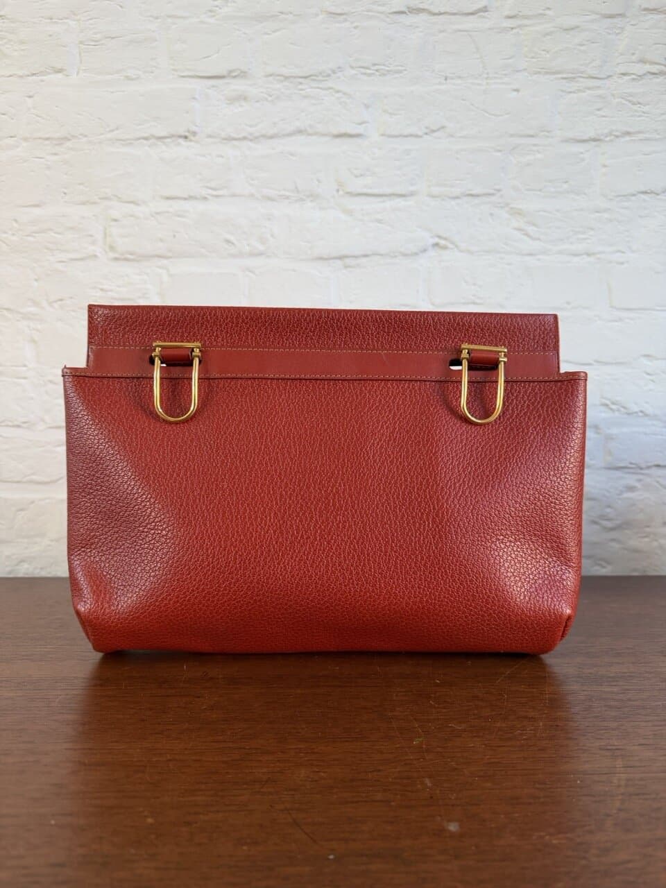 Schoudertas in Brique - Afbeelding 2