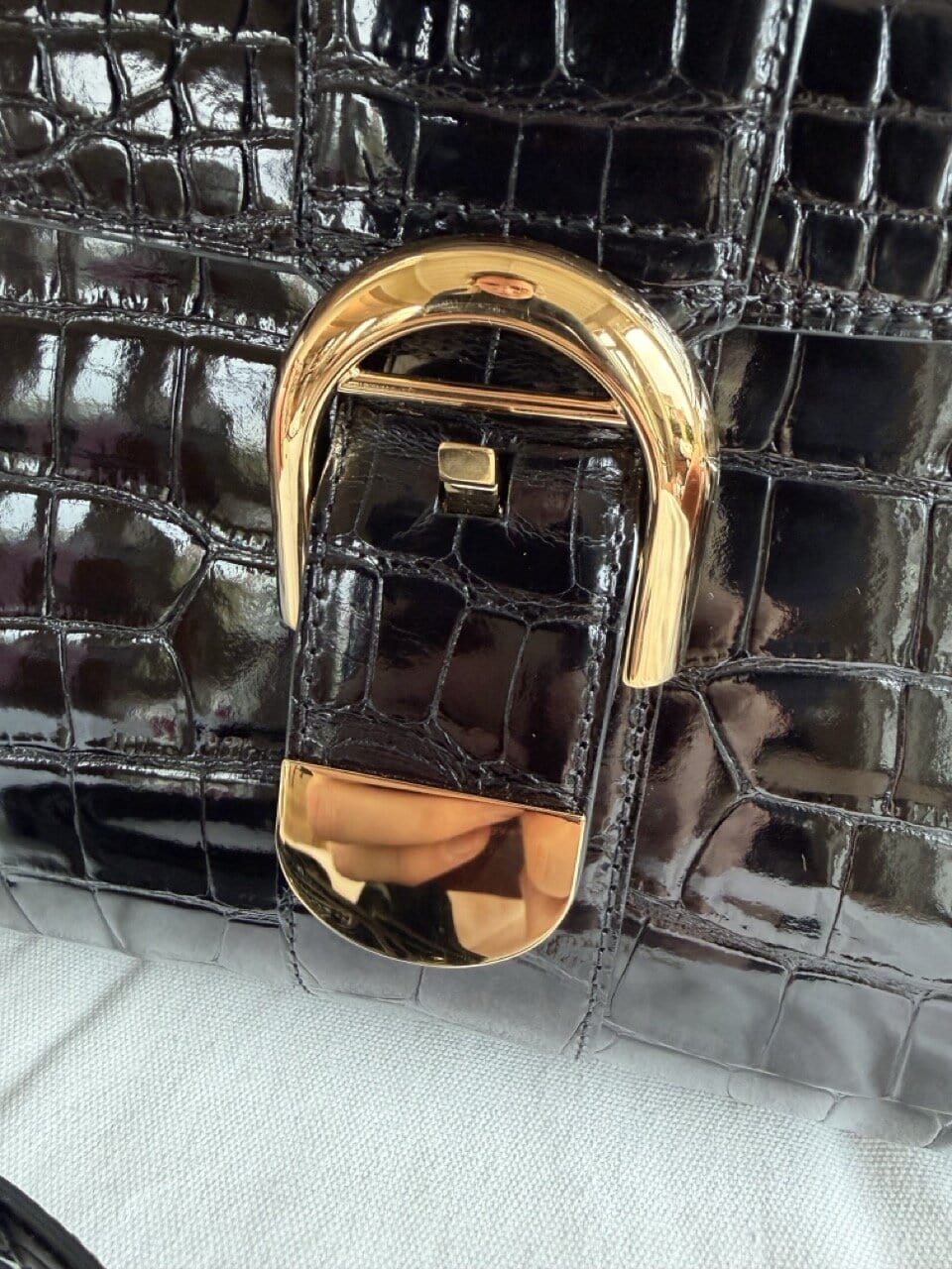 Brillant MM Diva Crocodile Limited Edition - Nieuw - Afbeelding 4