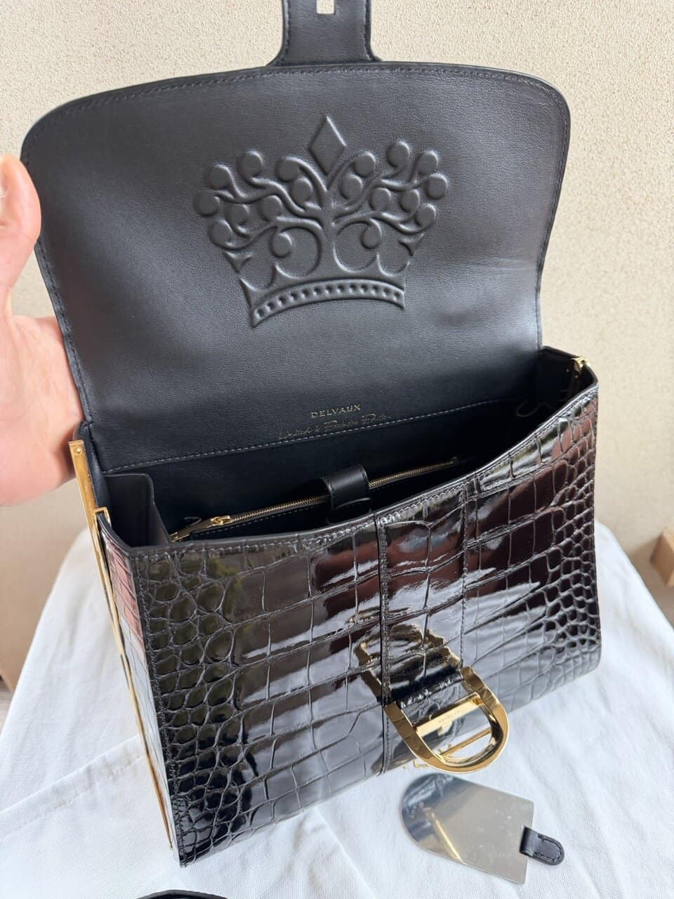 Brillant MM Diva Crocodile Limited Edition - Nieuw - Afbeelding 9