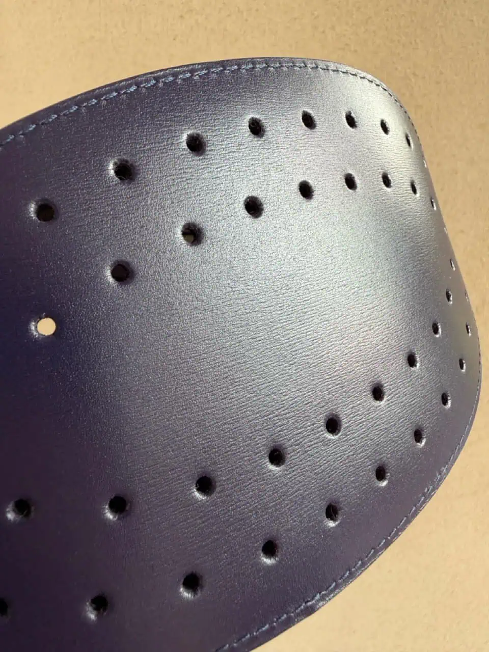 Le Pin Mini Bucket Indigo Crocodile + Schouderriem - Afbeelding 12