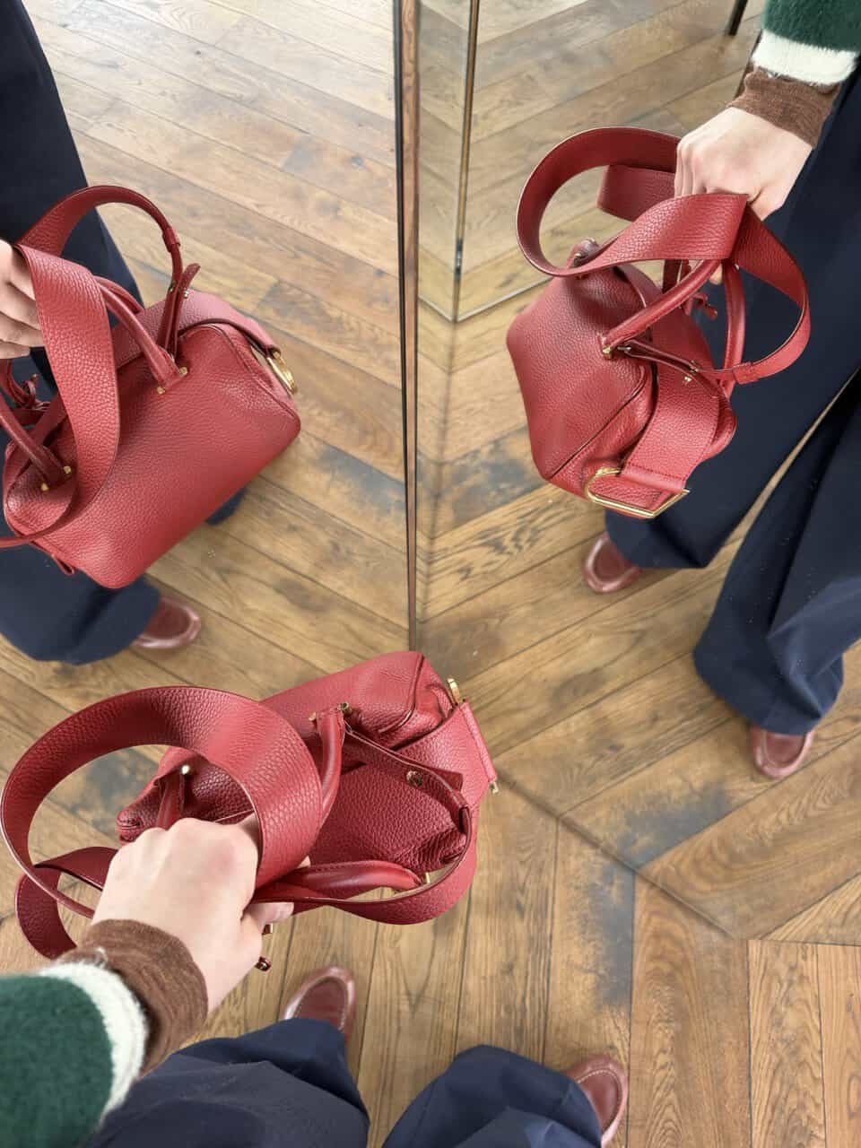 Cool Box Mini Taurillon Scarlet Red - Afbeelding 3