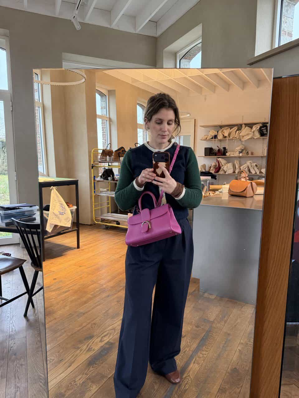 Brillant E/W Mini  Héliotrope Sellier + Twilly - Afbeelding 4