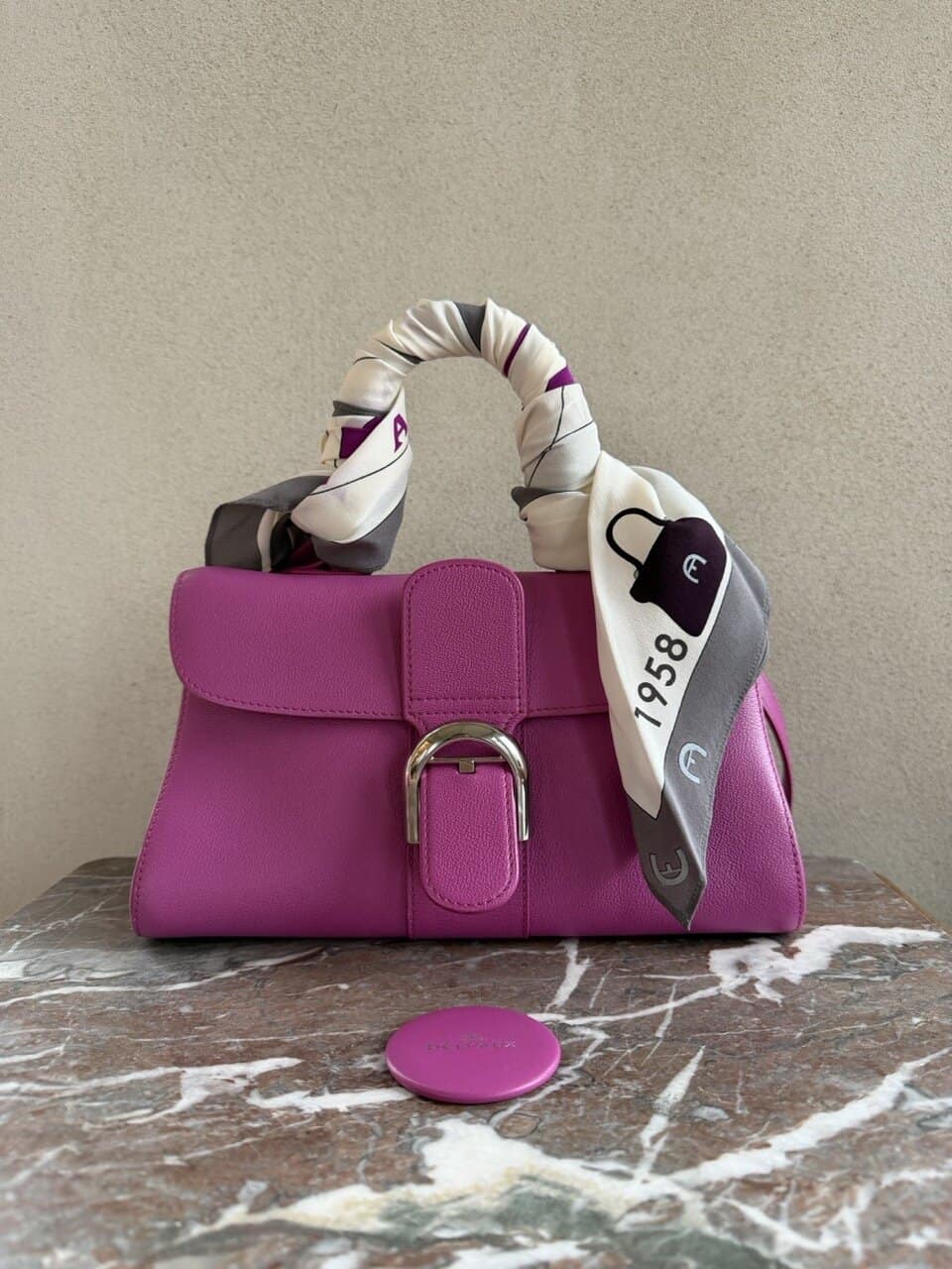 Brillant E/W Mini  Héliotrope Sellier + Twilly - Afbeelding 7