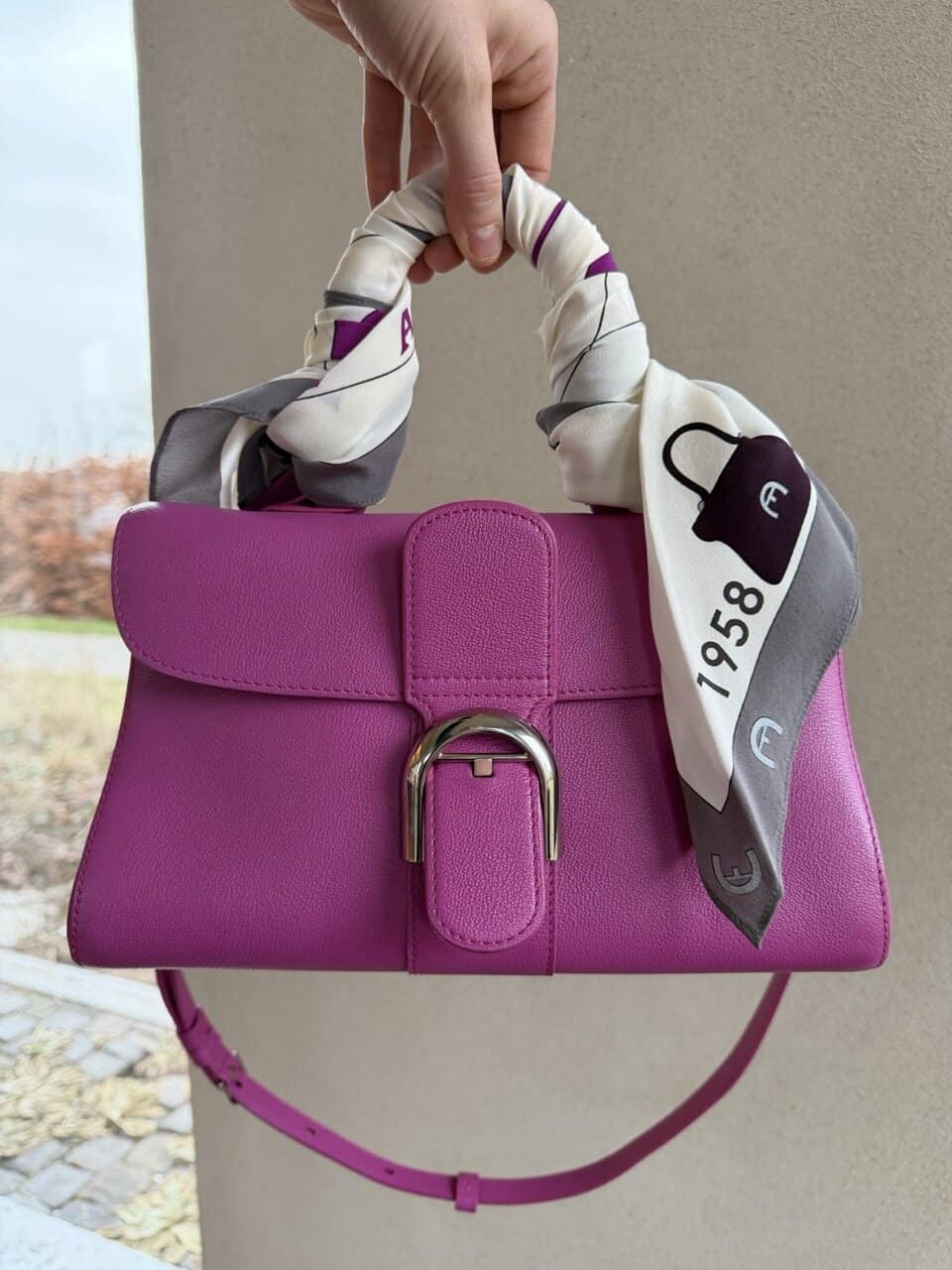 Brillant E/W Mini  Héliotrope Sellier + Twilly - Afbeelding 6