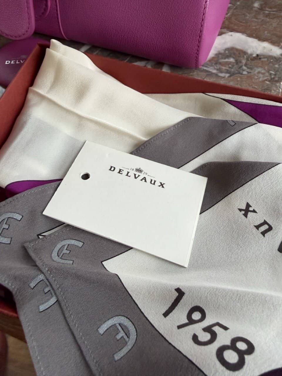 Brillant E/W Mini  Héliotrope Sellier + Twilly - Afbeelding 10