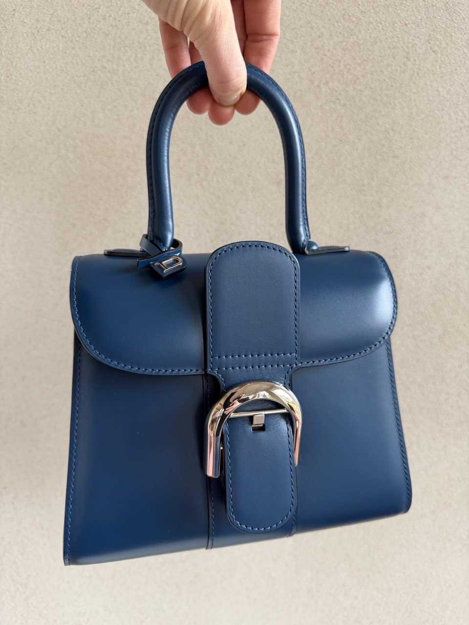 Brillant Mini Box Calf Bleu De Prusse - Afbeelding 20