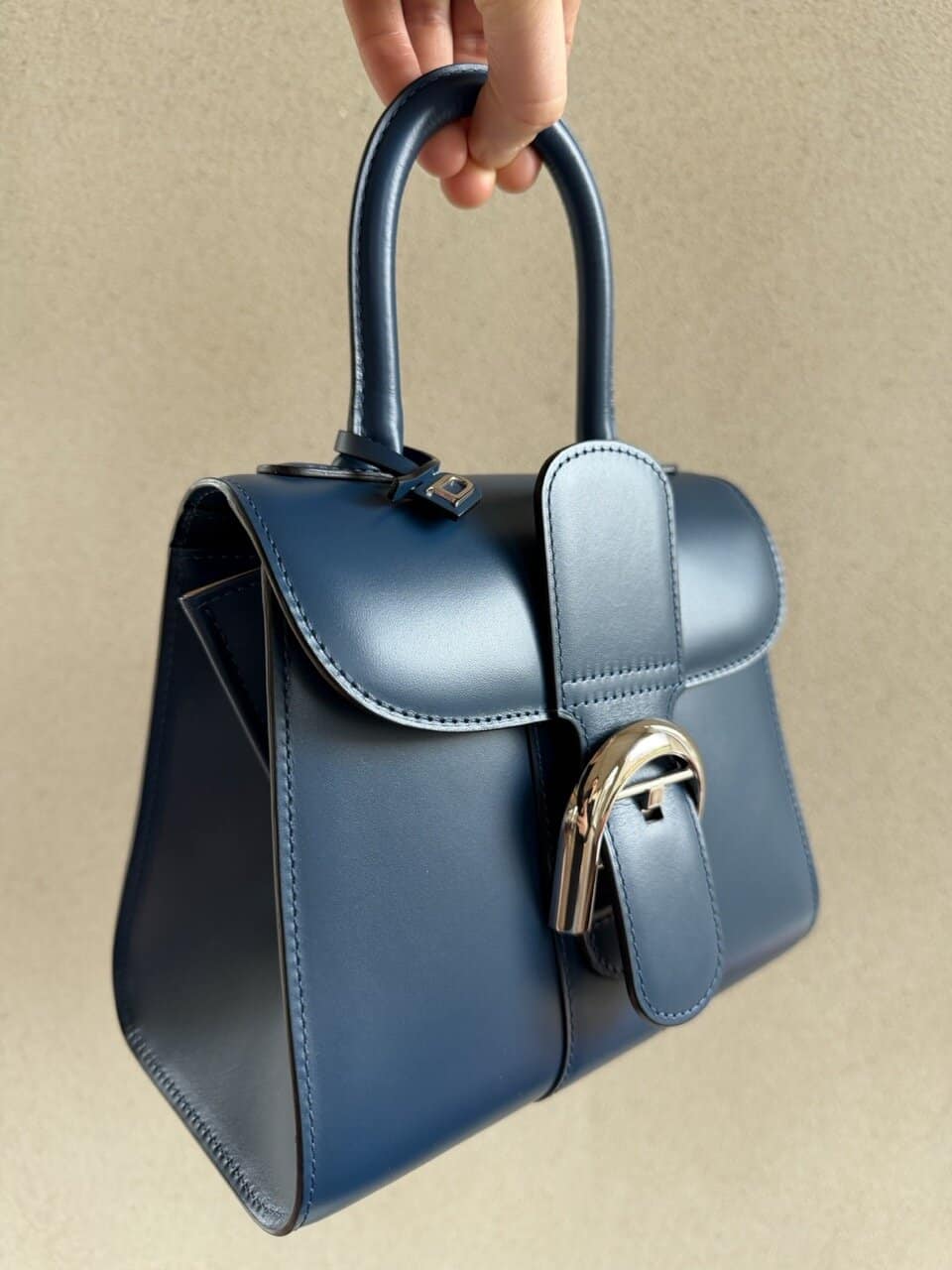 Brillant Mini Box Calf Bleu De Prusse - Afbeelding 18