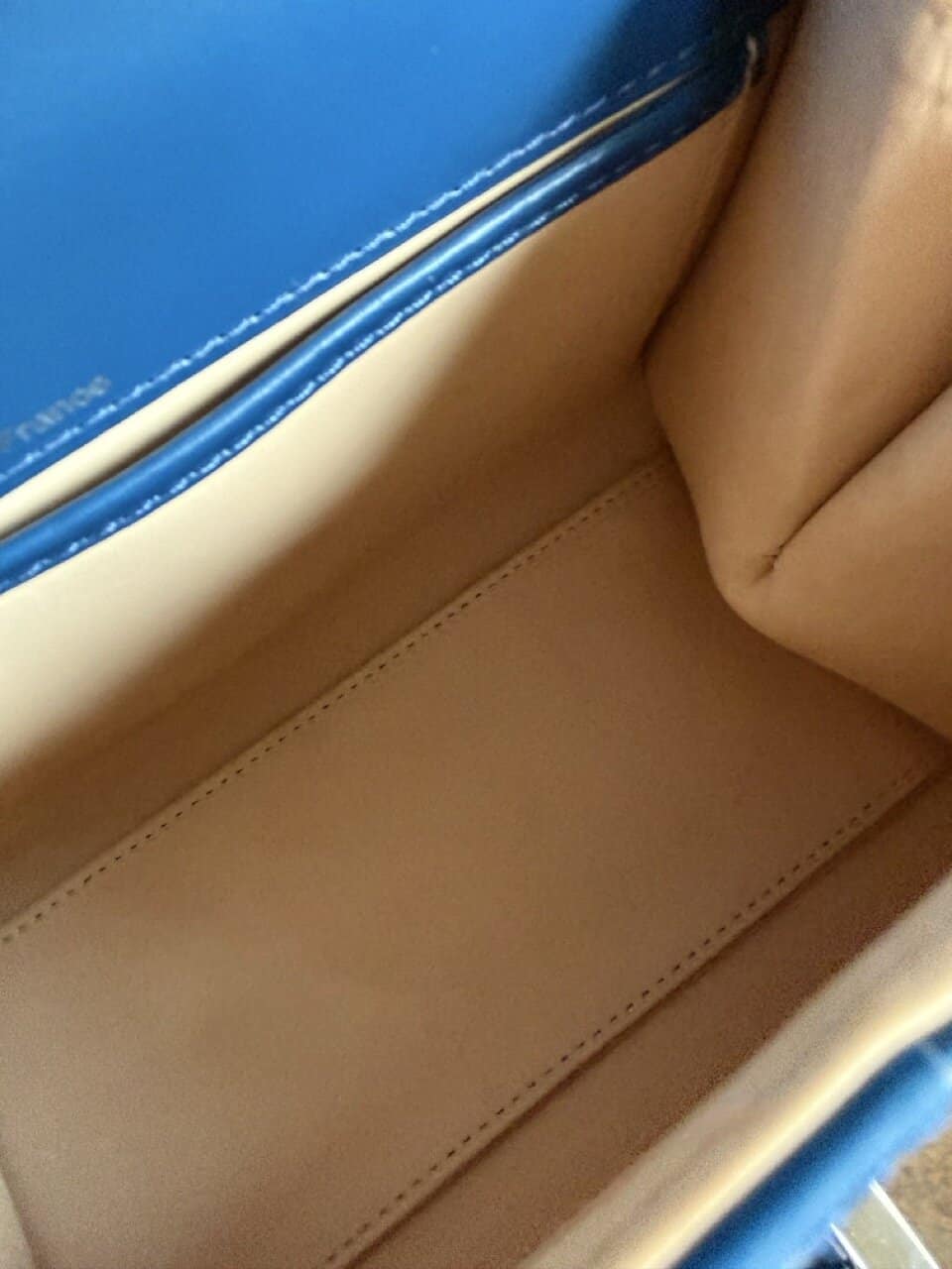 Brillant Mini Box Calf Bleu De Prusse - Afbeelding 6