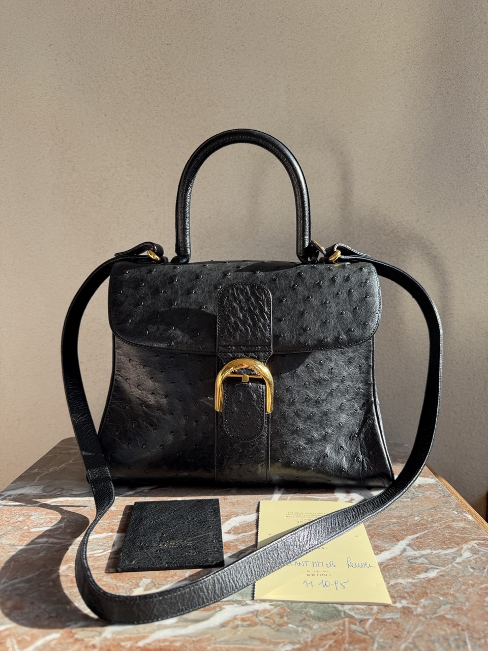 Brillant MM Autruche Noir - Afbeelding 20