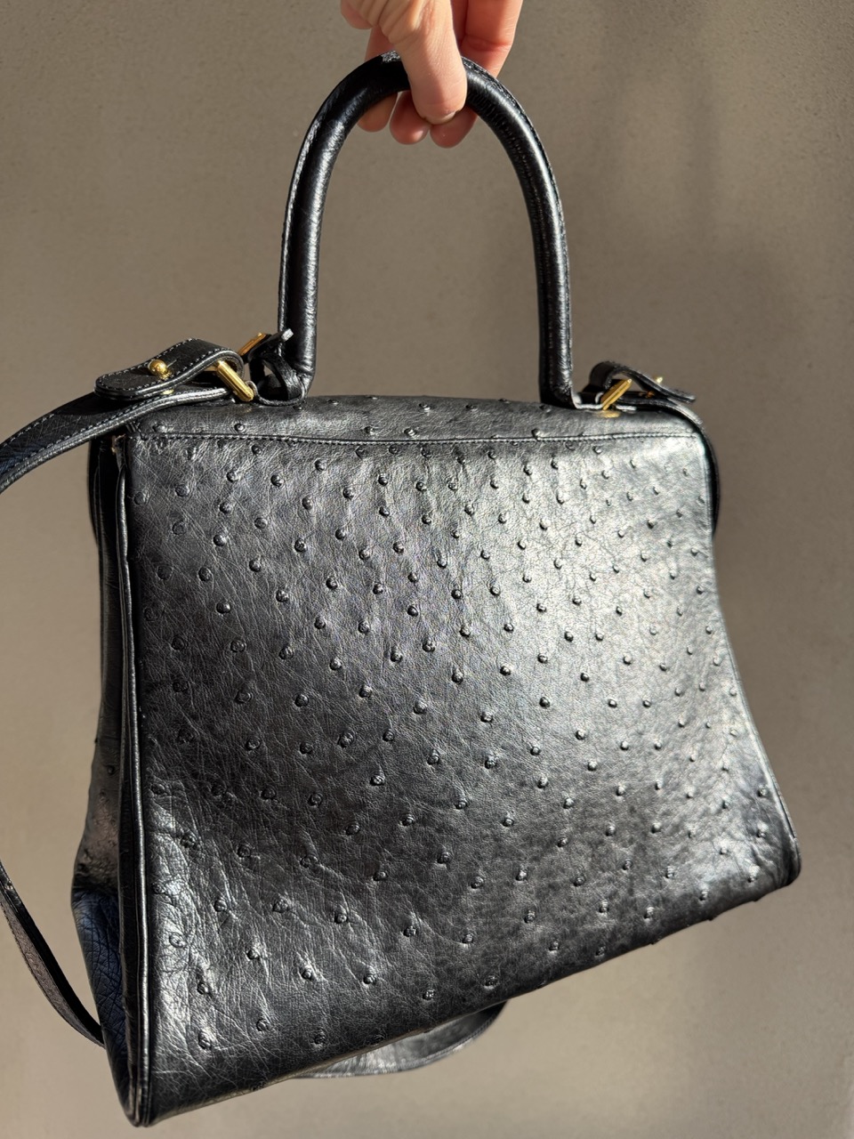 Brillant MM Autruche Noir - Afbeelding 14