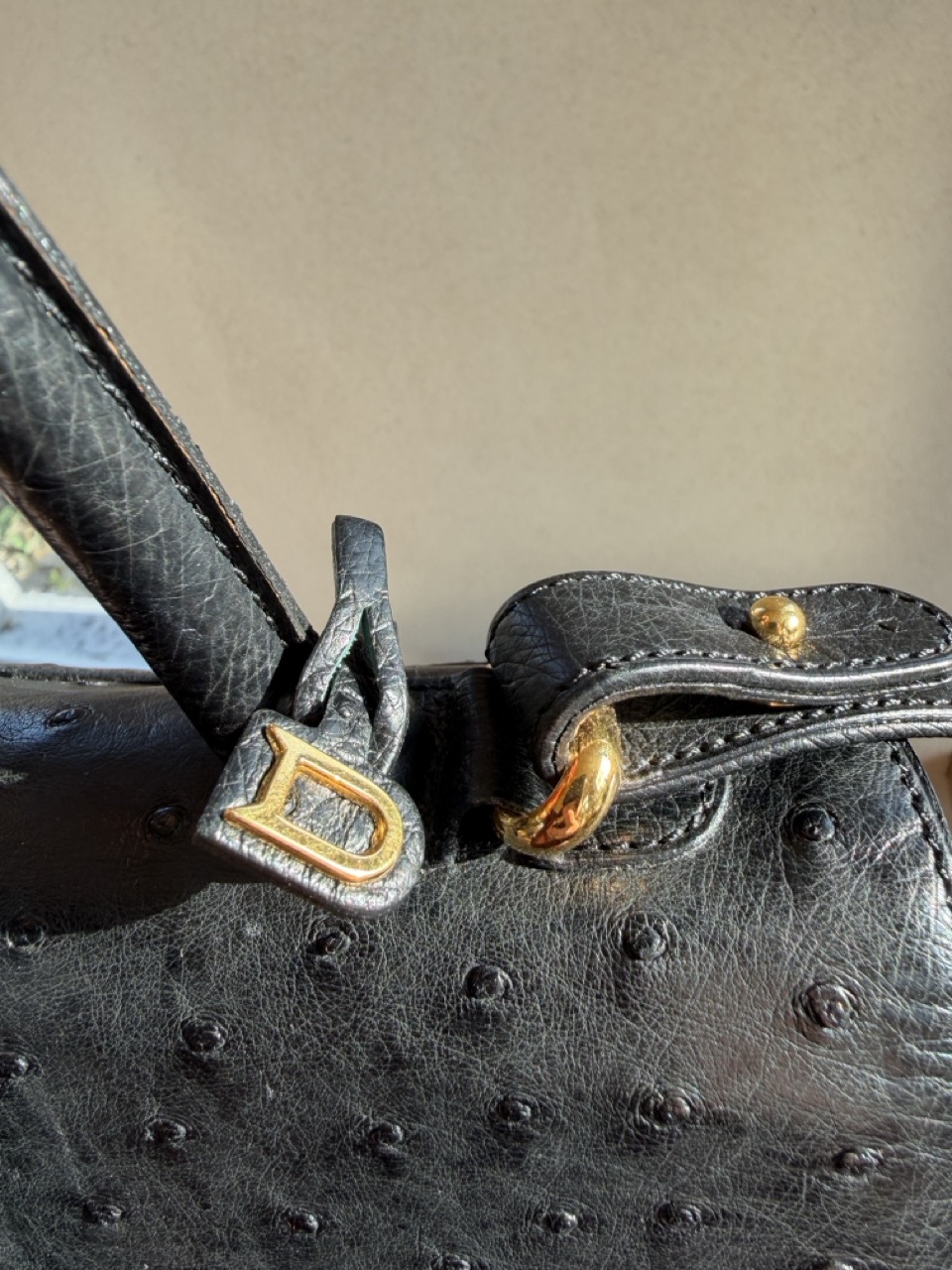 Brillant MM Autruche Noir - Afbeelding 13