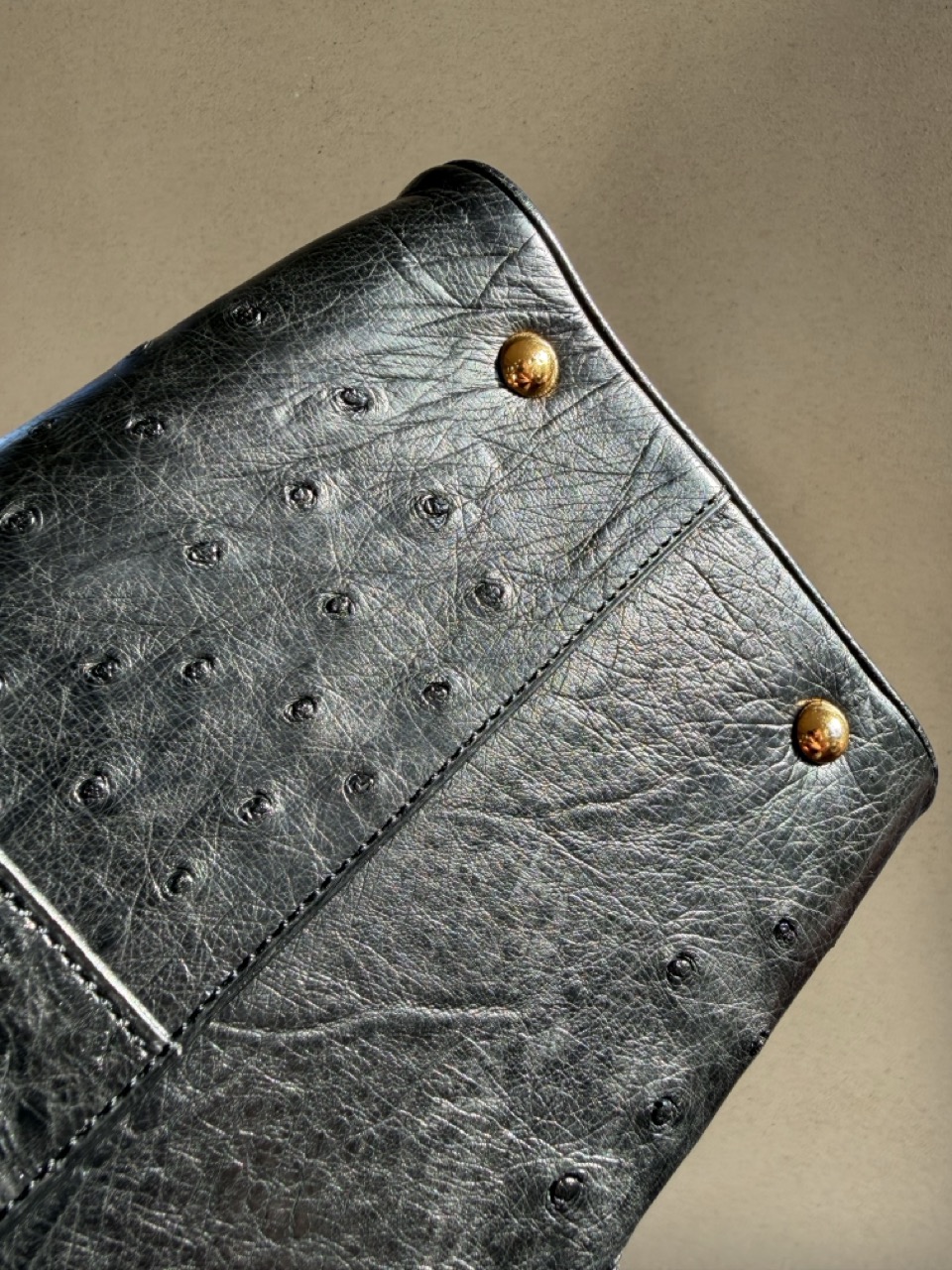 Brillant MM Autruche Noir - Afbeelding 11