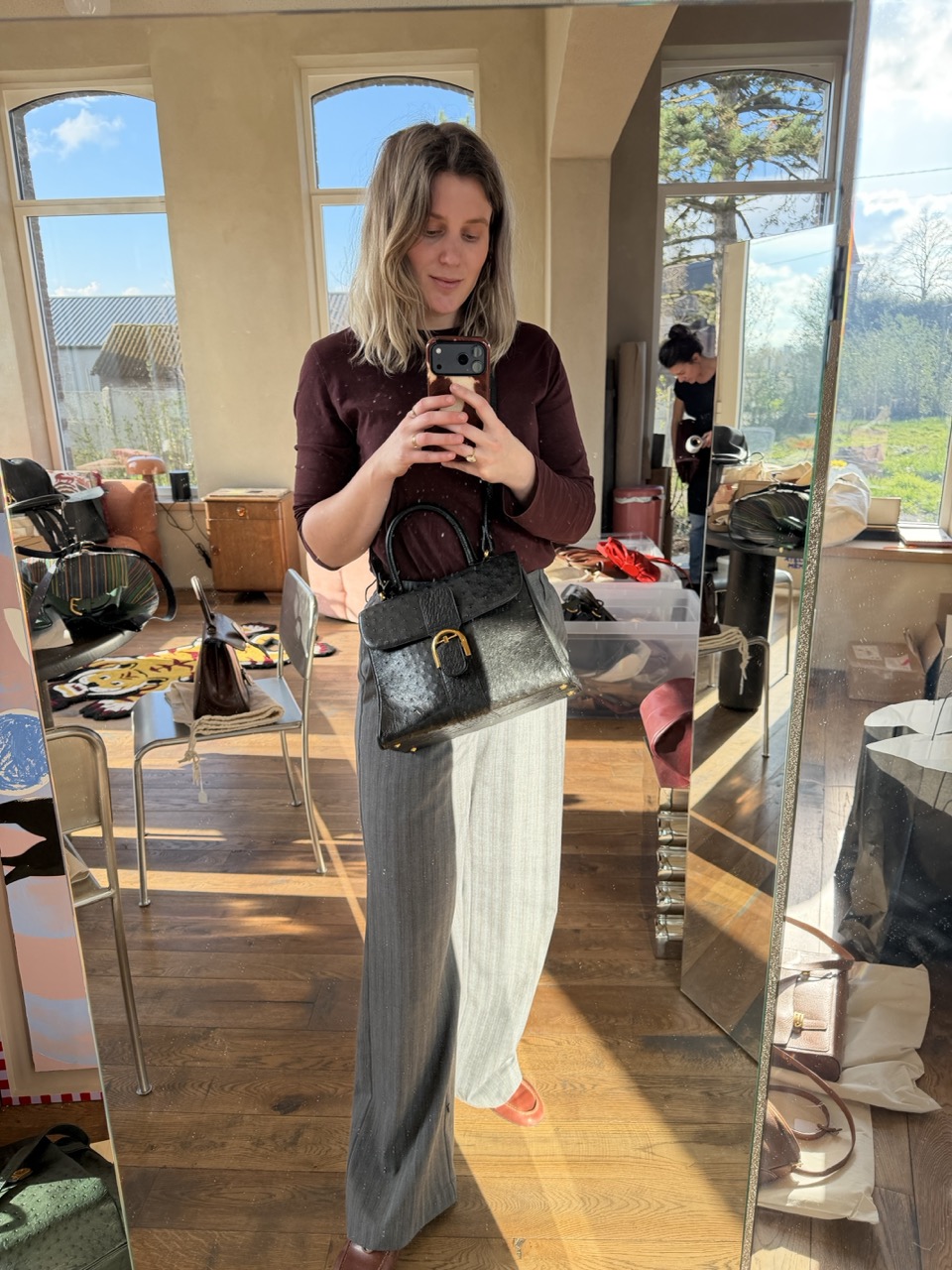 Brillant MM Autruche Noir - Afbeelding 6