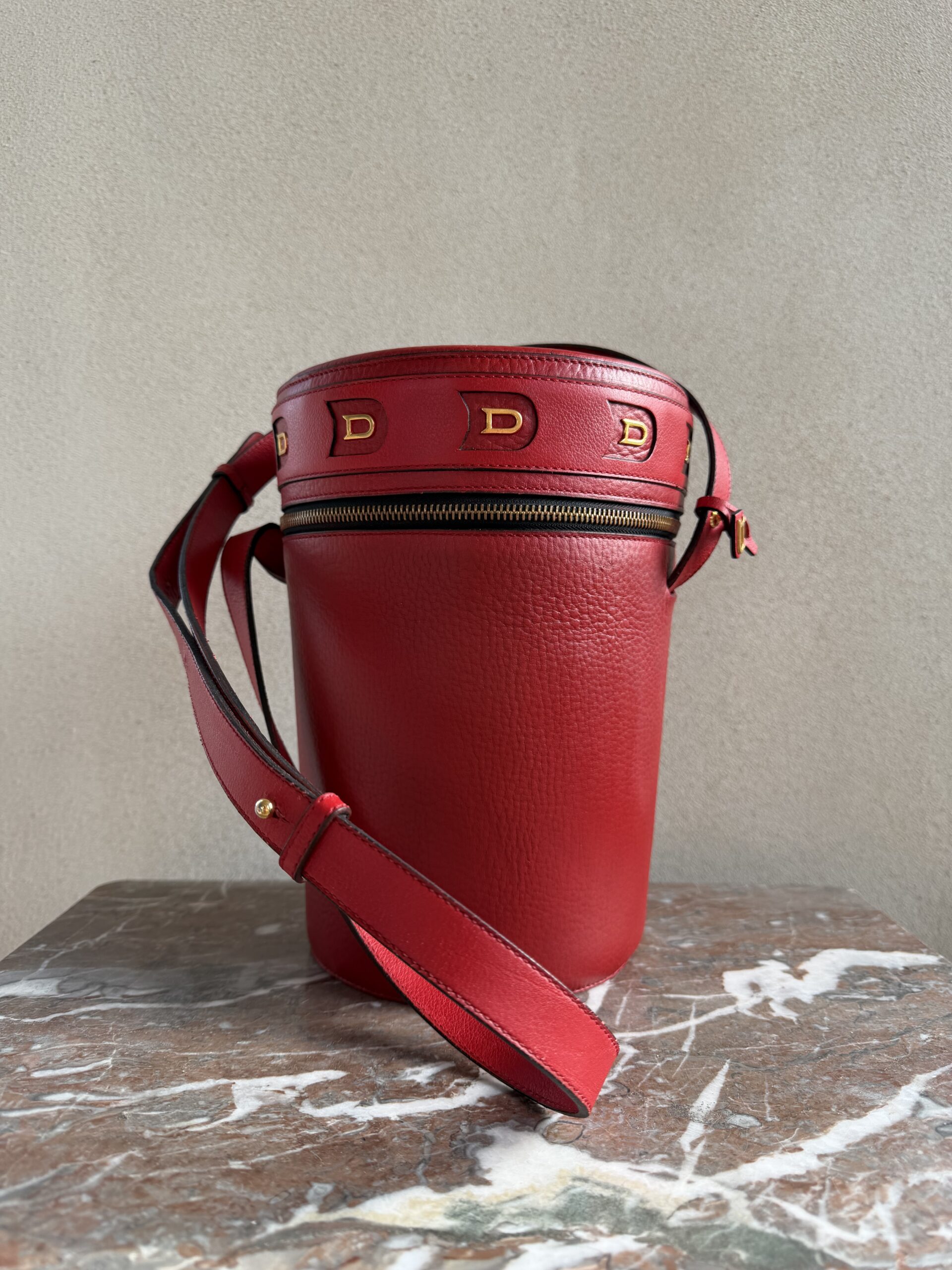 Veiling: Kokertas lipstick jumping calf - Afbeelding 3