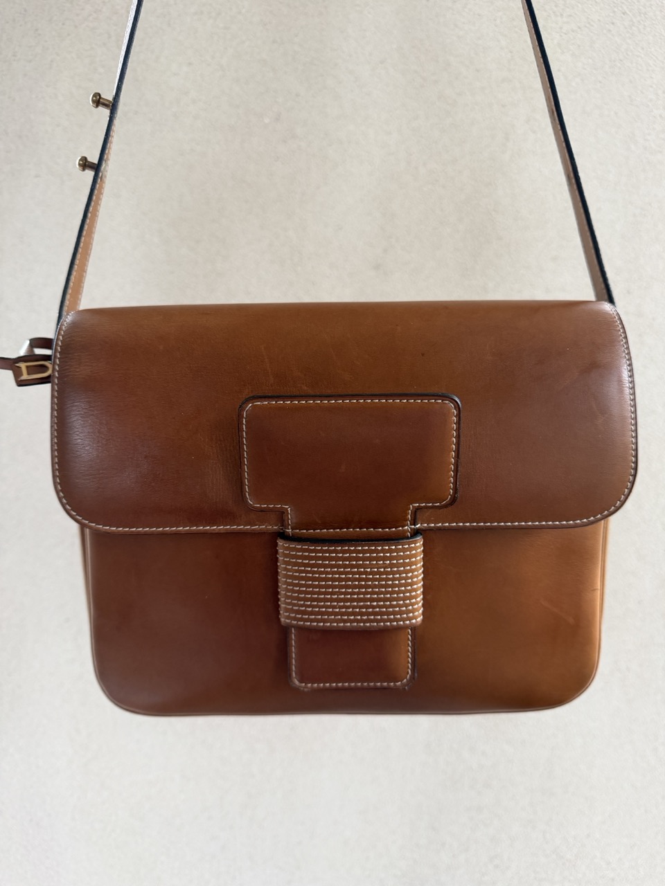Vintage Crossbody in Box Calf - Afbeelding 2