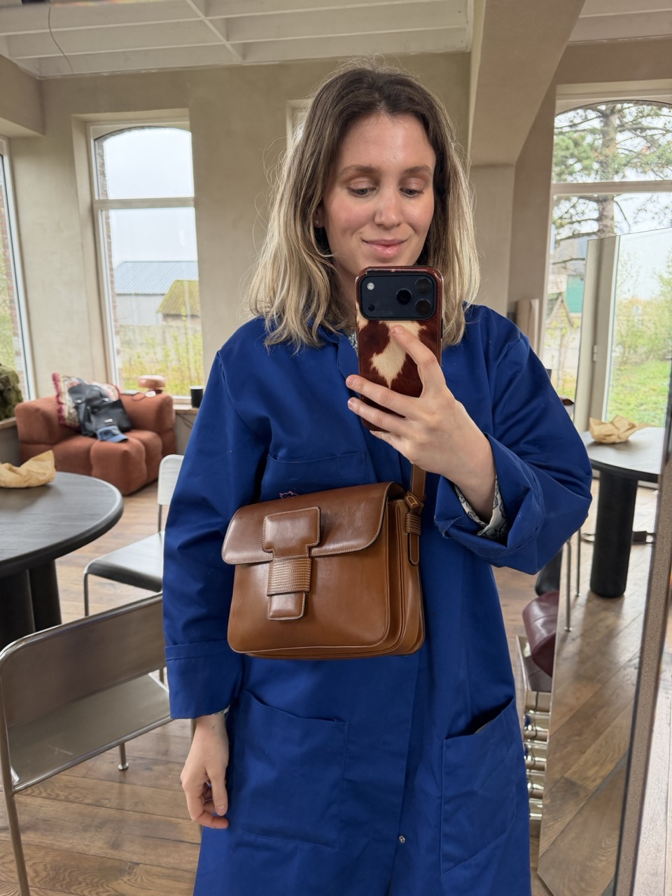 Vintage Crossbody in Box Calf - Afbeelding 3