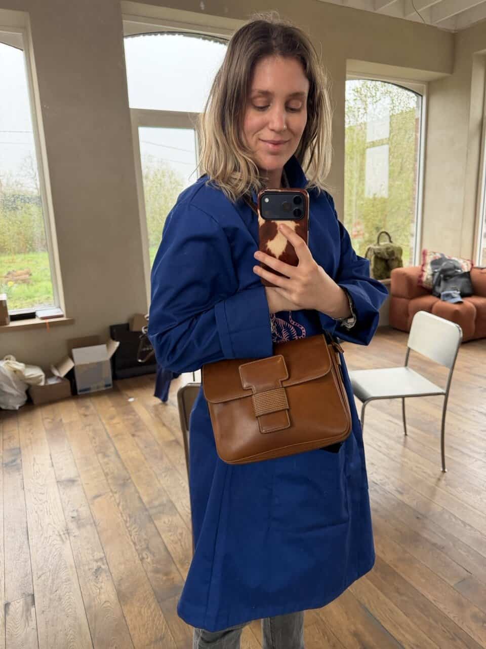 Vintage Crossbody in Box Calf - Afbeelding 8