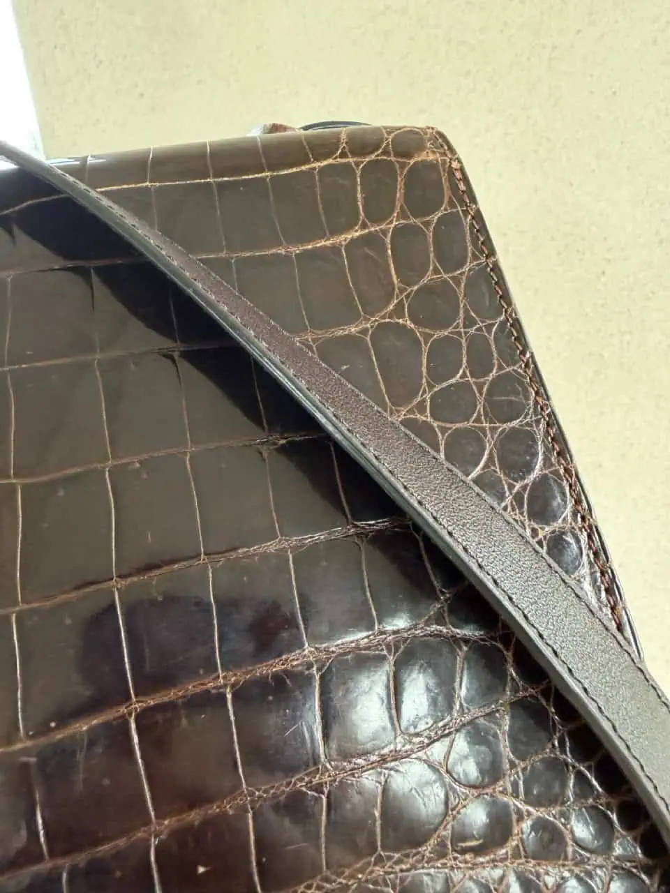 Veiling: Croco Crossbody - Afbeelding 14