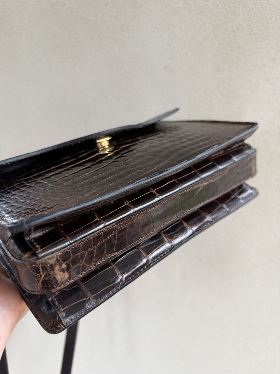 Veiling: Croco Crossbody - Afbeelding 13