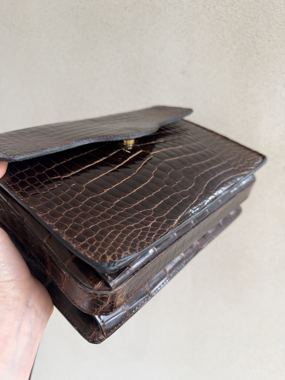 Veiling: Croco Crossbody - Afbeelding 12