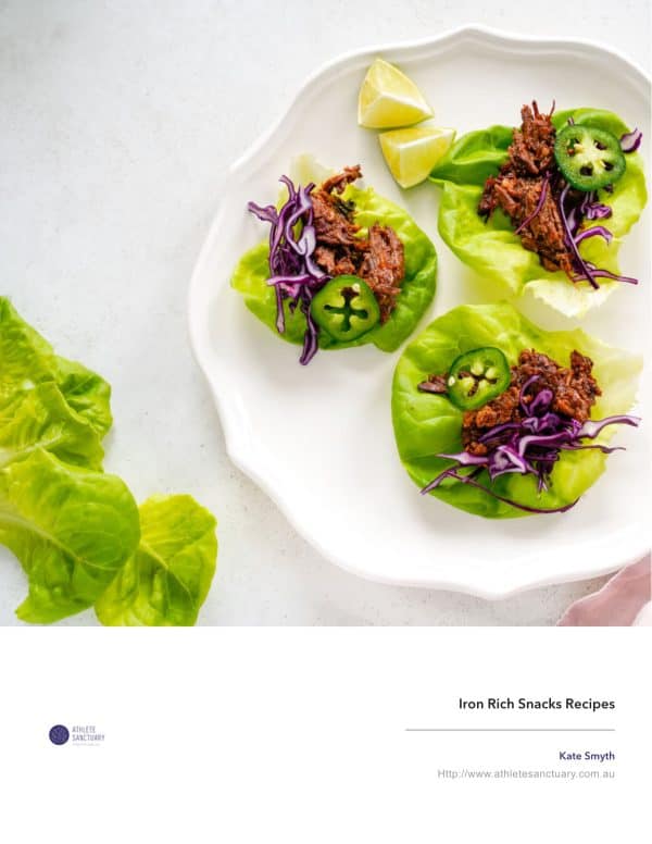 eBook: Iron Rich Snacks