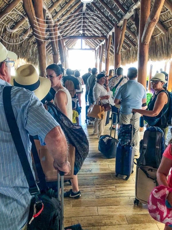 airport anxiety - more line ups
