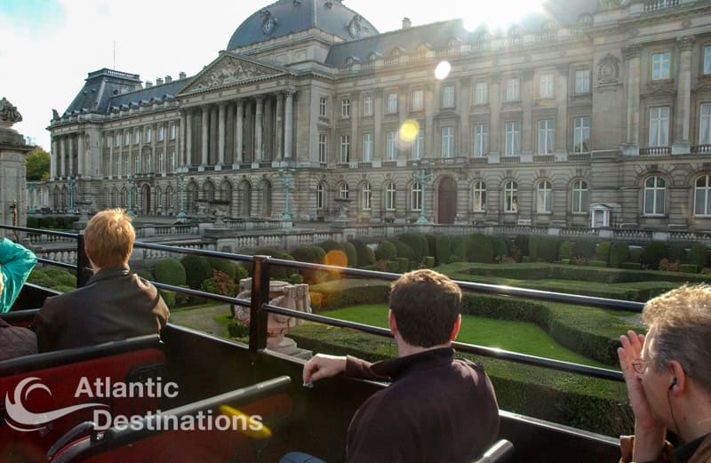 Hop on hop off bus tours - view from the bus.