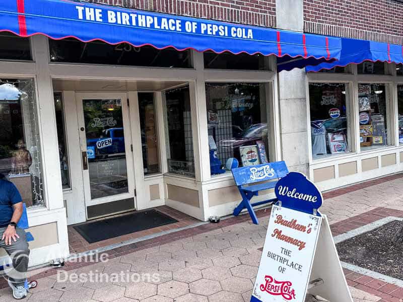 Reliving the history of Pepsi Cola at the Pepsi Cola museum is just one of the things to do in New Bern