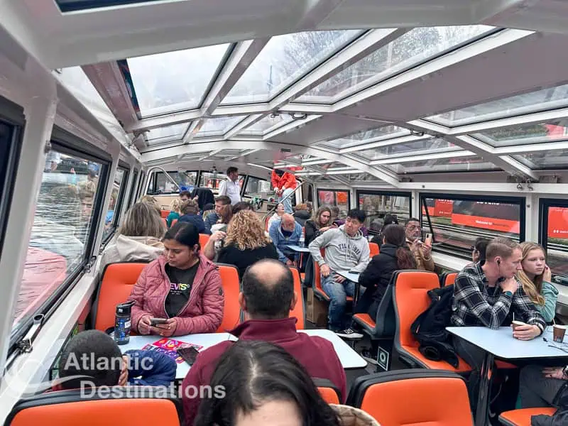 canal cruise during 3 days in Amsterdam