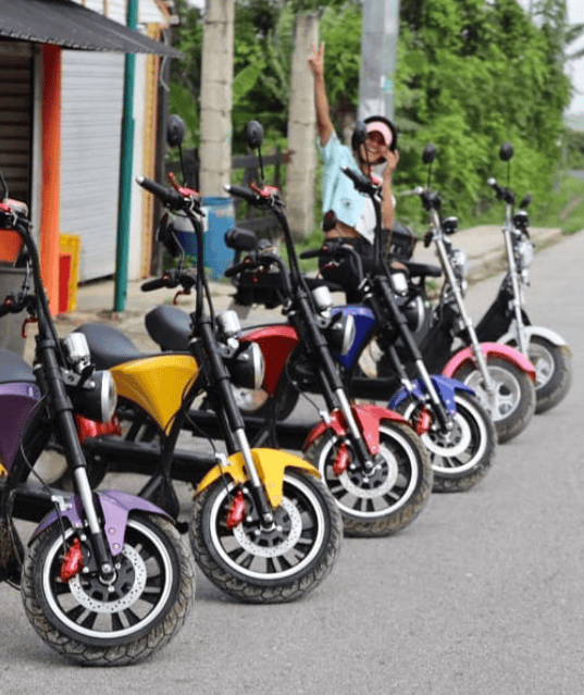 Punta Cana excursions - Punta Cana tour by e-bike or e-scooter
