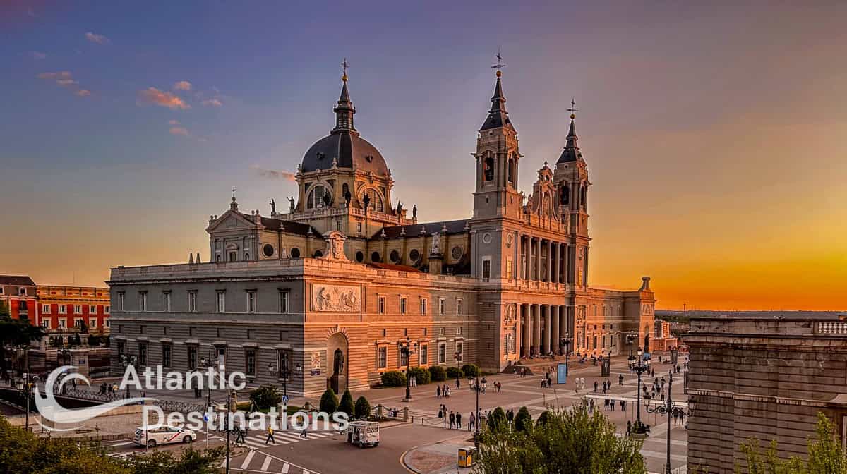 3 days in Madrid, the Almudena Cathedral