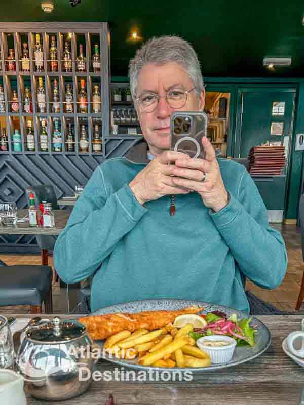 Day tours from Glasgow - fish for lunch!