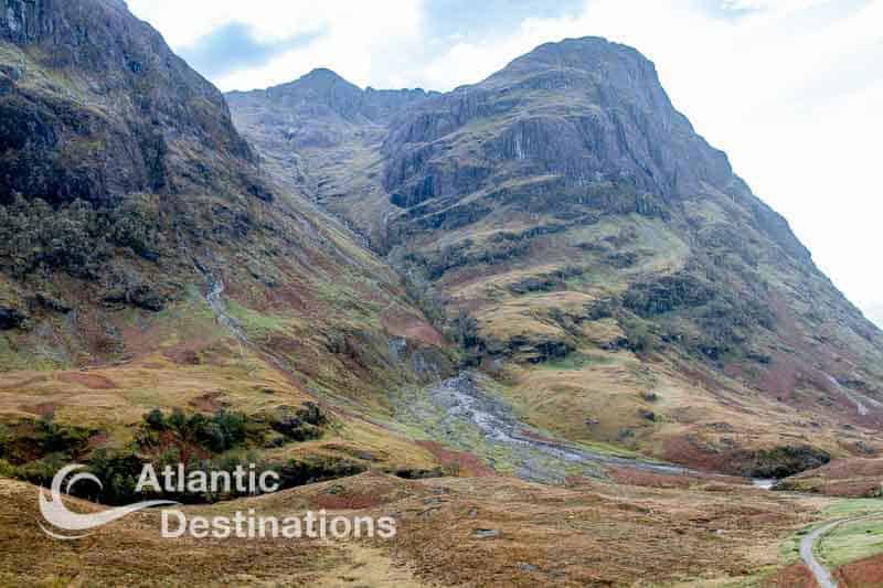 Day tours from Glasgow - scenery between Glencoe and Glasgow