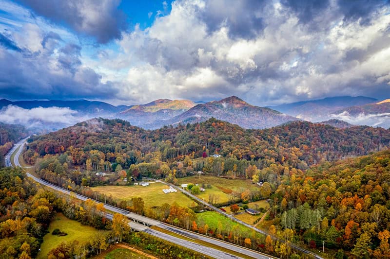 Where to travel to avoid overtourism, Western North Carolina
