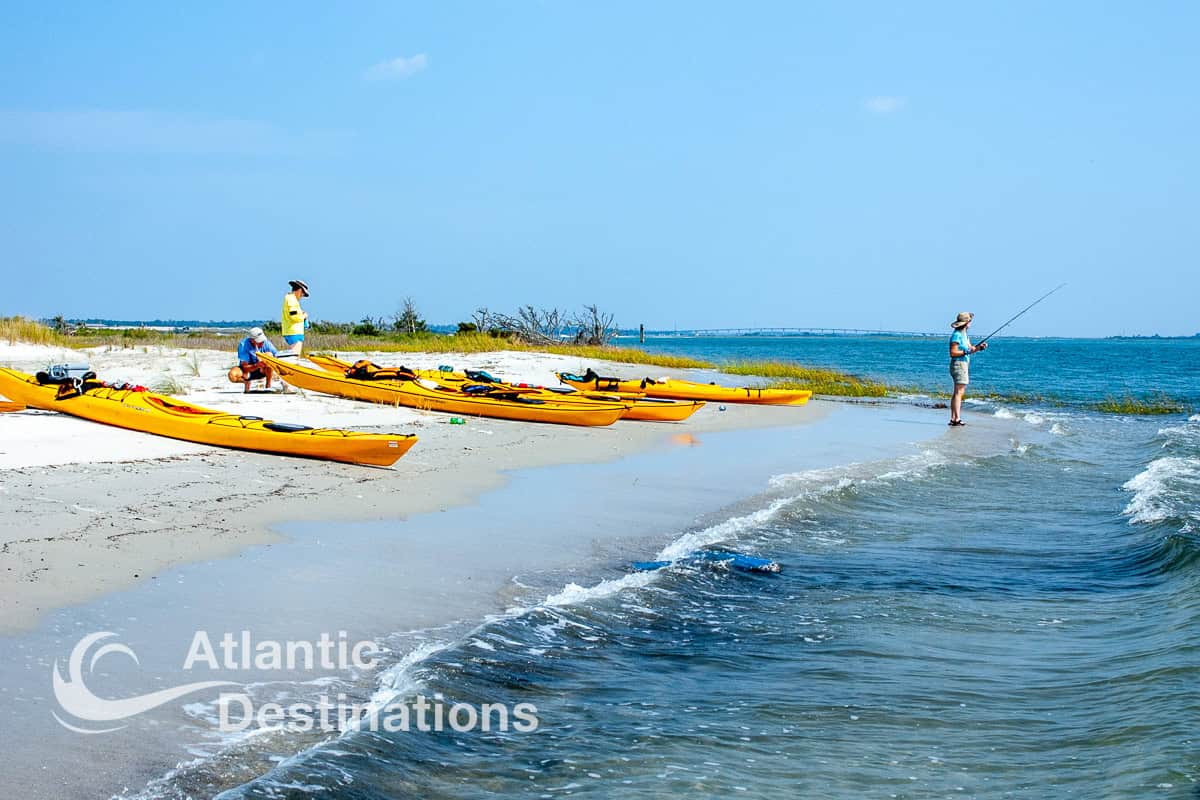 crystal coast ecotours: ocean kayaking and fishing