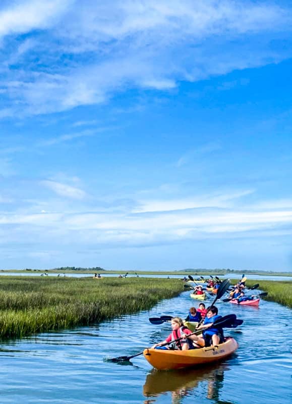 Crystal Coast ecotours Barrier Island Kayak