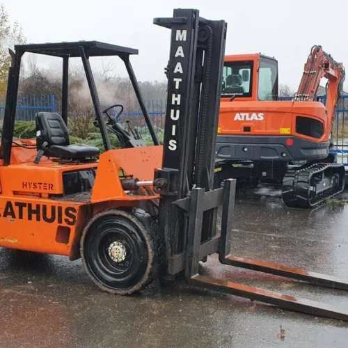 Hyster H5.00XL gázüzemű 5 tonnás targonca