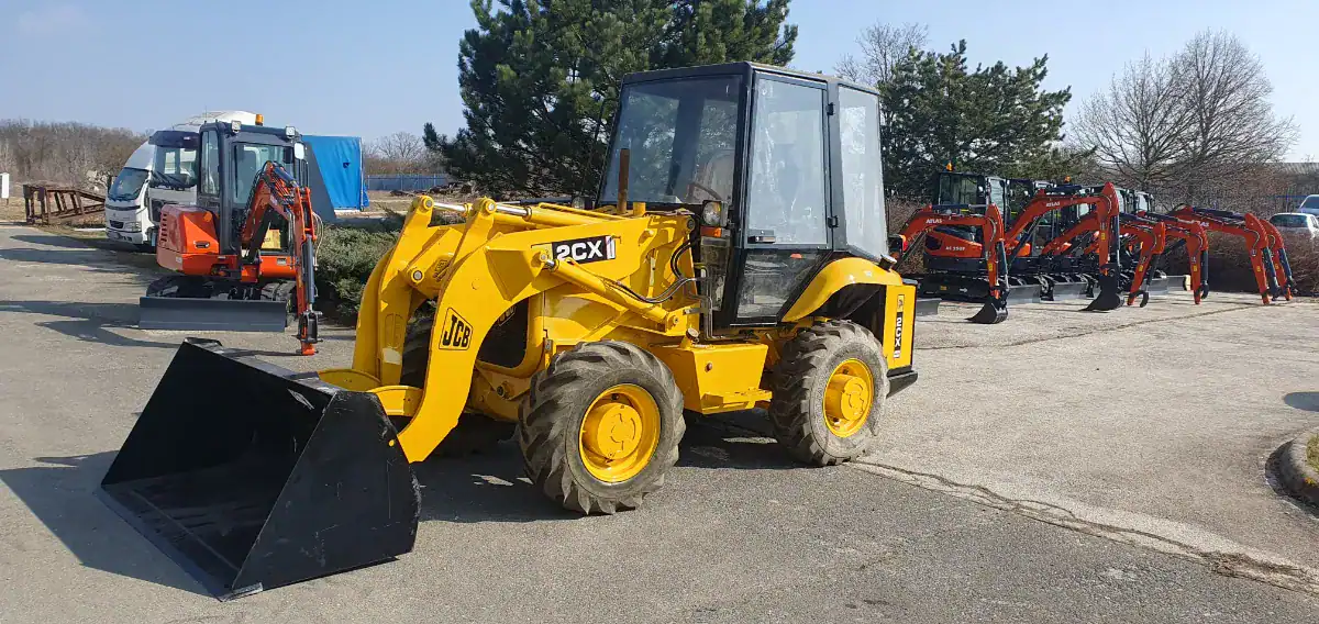 JCB 2CX gumikerekes homlokrakodó kompresszorral ELADVA/ SOLD!! - Image 2