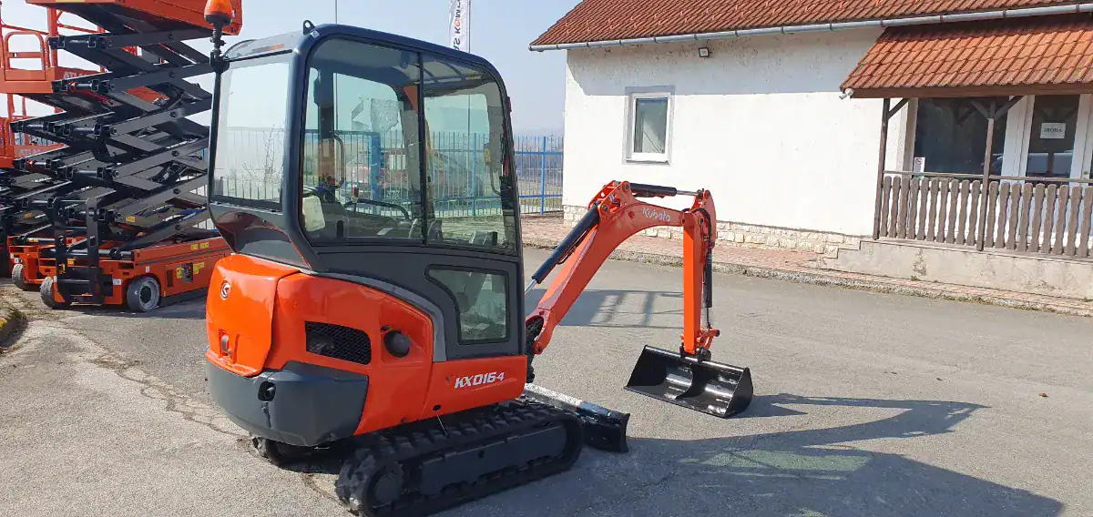 Kubota KX 016-4 gumihevederes forgókotrógép ELADVA/ SOLD!! - Image 3