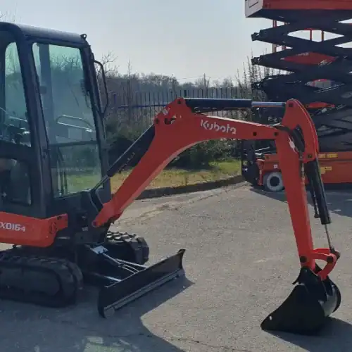 Kubota KX 016-4 gumihevederes forgókotrógép