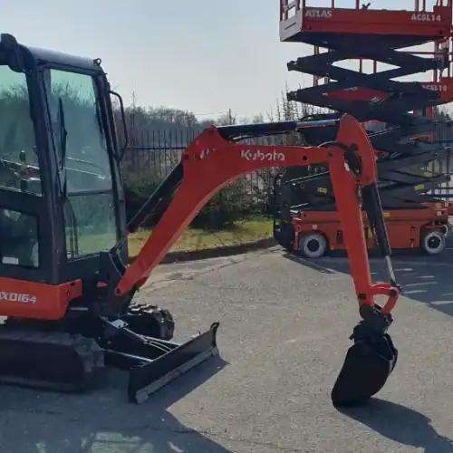 Kubota KX 016-4 gumihevederes forgókotrógép