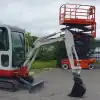 Takeuchi TB016 gumihevederes forgókotrógép