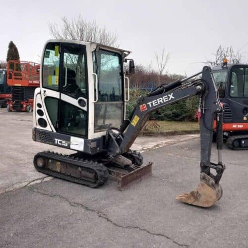 Terex TC016 gumihevederes forgókotró ELADVA/SOLD