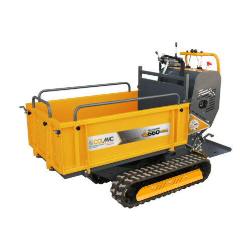 Pellicano 660 Pro GX 270 lánctalpas mini dömper mezőgazdasági felépítménnyel