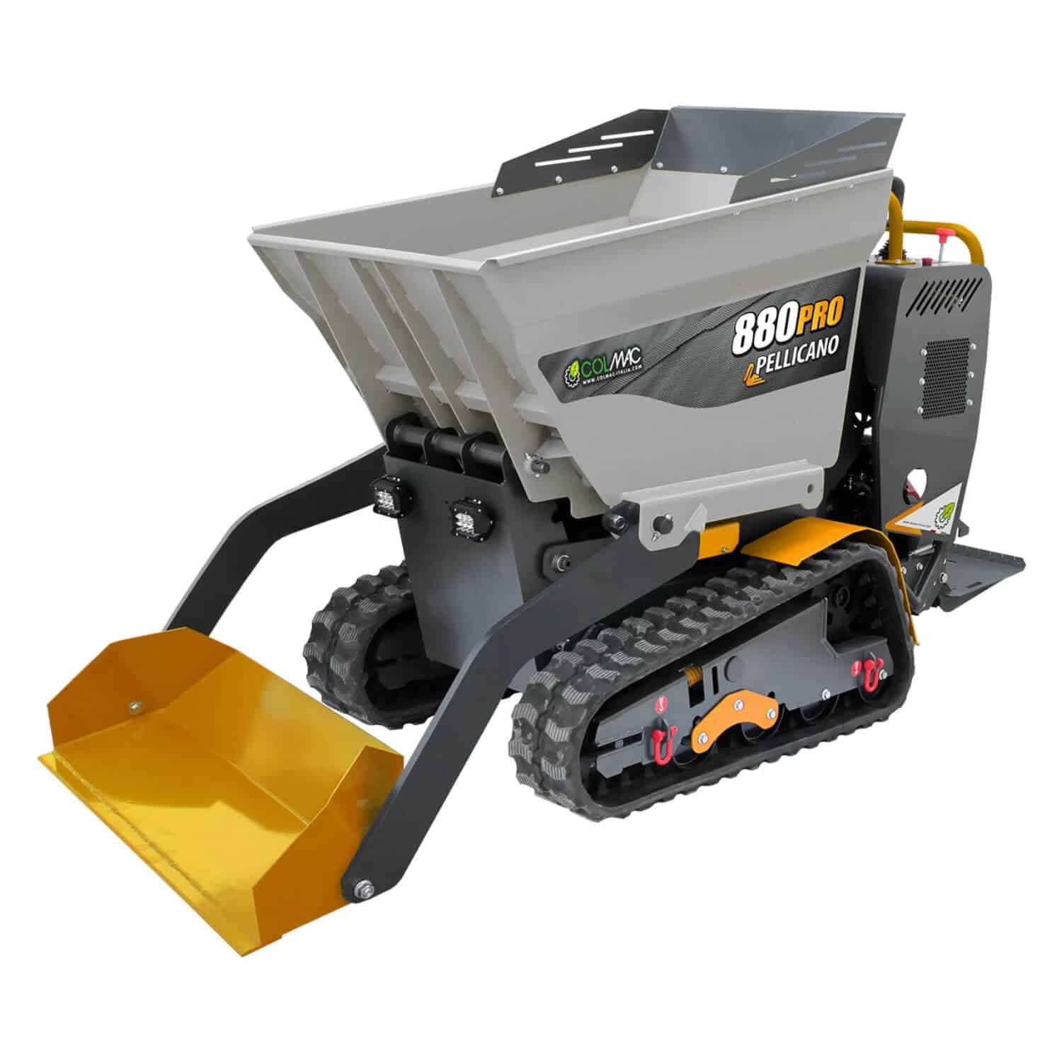 Pellicano 880 Pro GX 390 lánctalpas mini dömper önrakodó lapát nélkül - Image 2