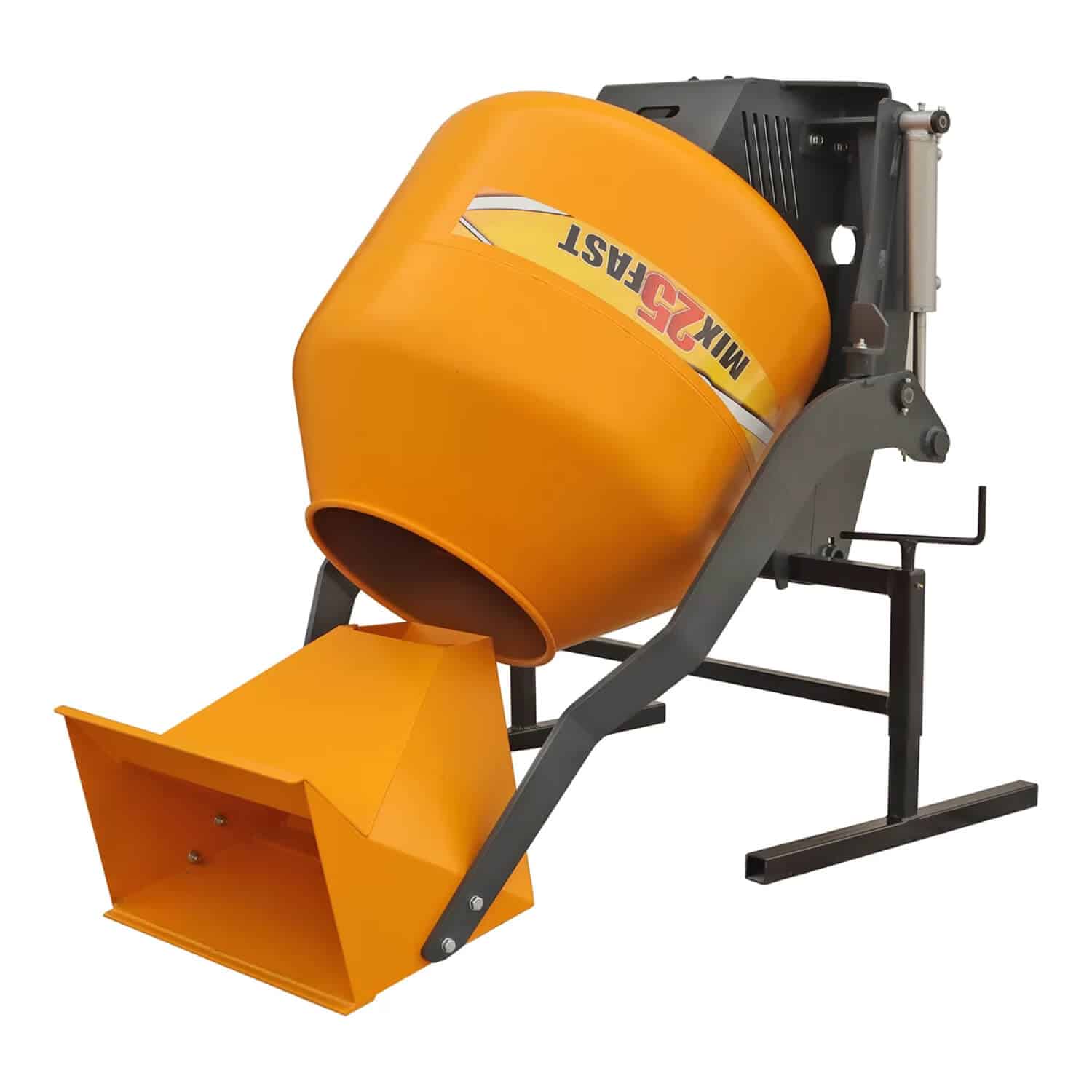 Mix 25 gyors betonkeverő Pellicano 660 Pro lánctalpas mini dömperhez